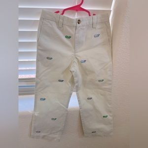 New Vineyard Vines logo Embroidery girl pants